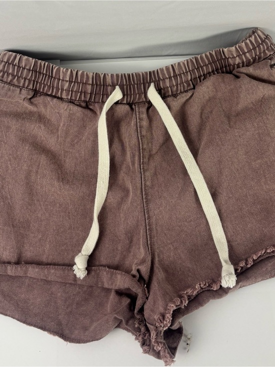 Volcom Pants - Volcom Women's Brown Drawstring Cotton Shorts